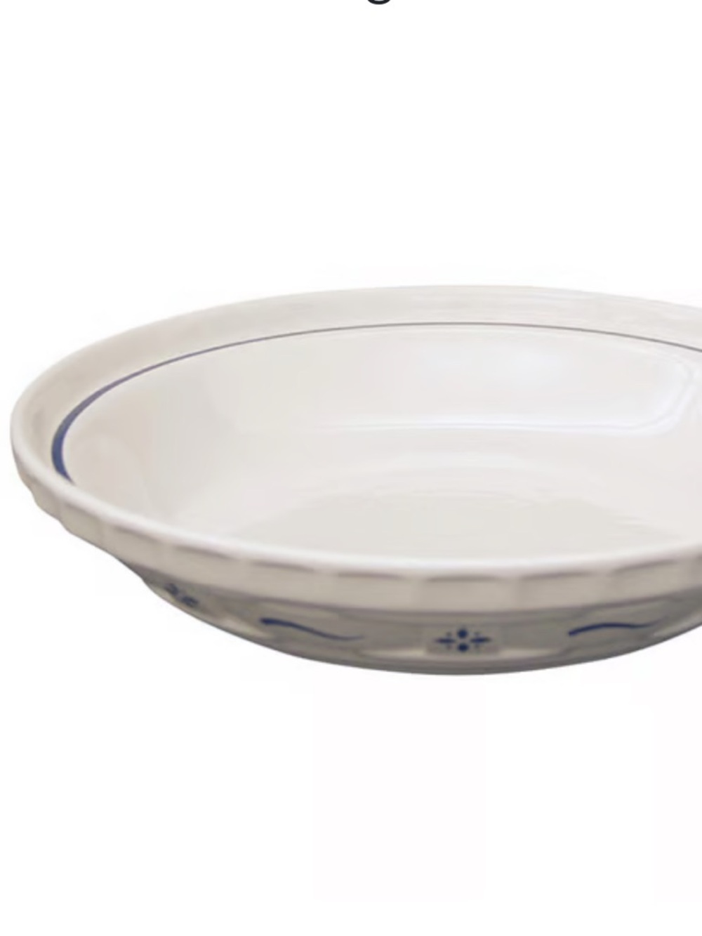 Longaberger Woven Traditions Pie Plate